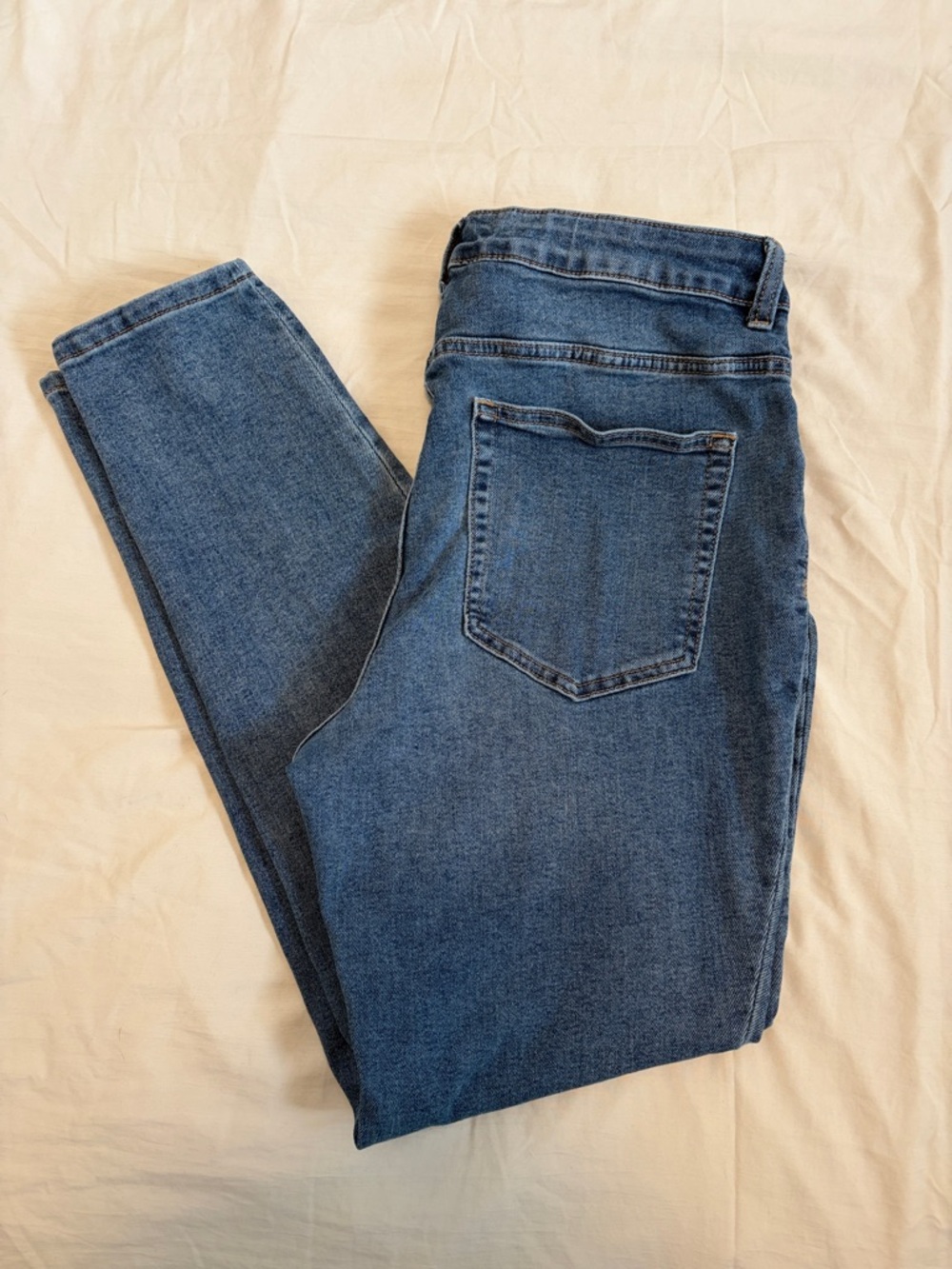 H&M Divided - Skinny Jeans in Denim Blue